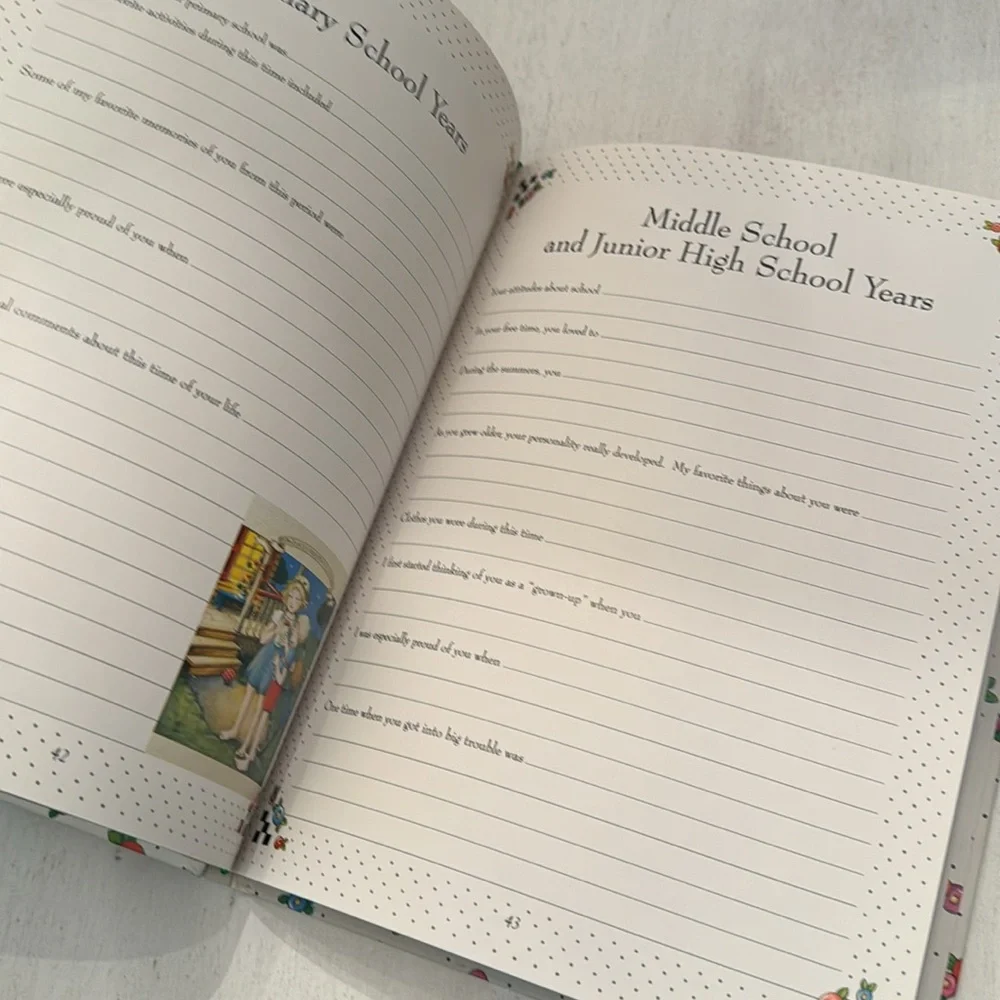 Mary Engelbreit Baby Book “A Mother’s Journal” A Collection of Family Memories